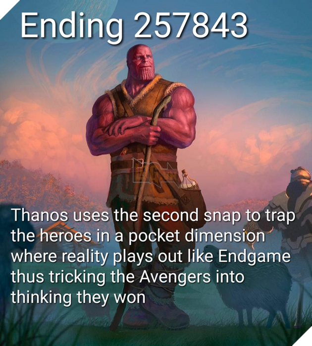 Từ dự đoán của Doctor Strange, người hâm mộ tự làm ra hơn triệu kết quả cho Endgame ra đời