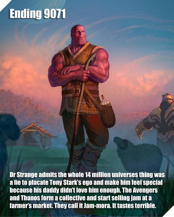 Từ dự đoán của Doctor Strange, người hâm mộ tự làm ra hơn triệu kết quả cho Endgame ra đời 6