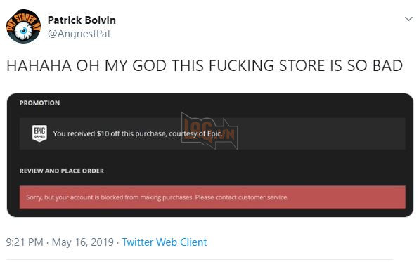 Epic Games Store mở đợt khuyến mãi nhưng sẽ khóa tài khoản nếu bạn mua game quá nhanh