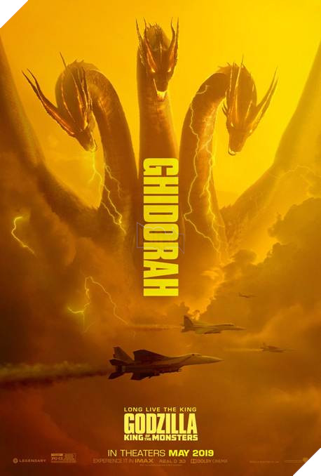 Giải mã sức mạnh khủng khiếp của các siêu quái vật trong Chúa tể Godzilla 2