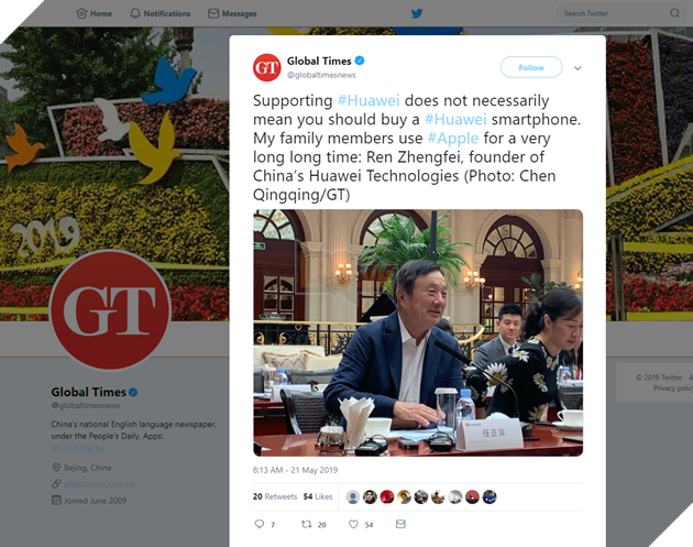 Người sáng lập Huawei: Gia đình tôi đang đã và đang sử dụng sản phẩm Apple từ rất lâu 2