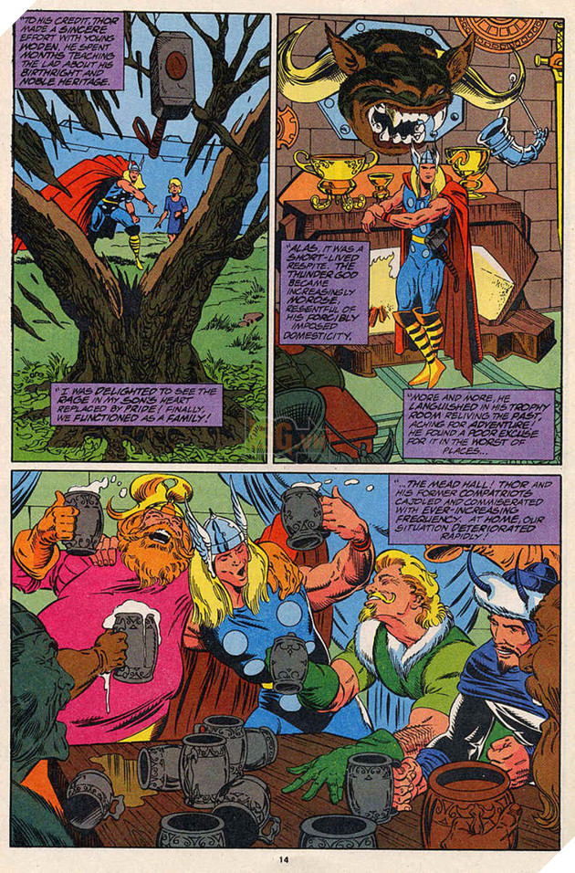 Không giống Avengers: Endgame, phiên bản Thor bụng phệ không hề xứng đáng để nâng được búa thần Mjolnir - Ảnh 5.