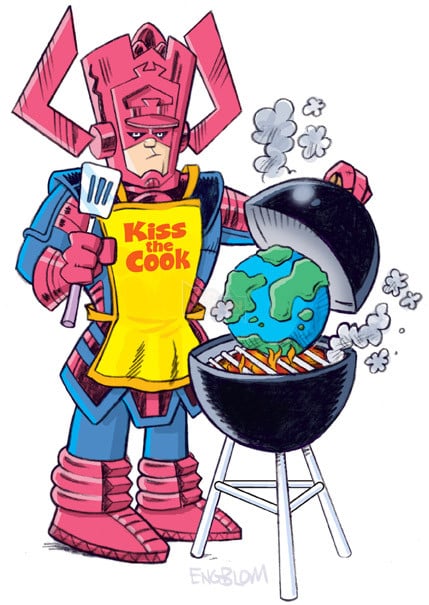 Image result for galactus eat planets