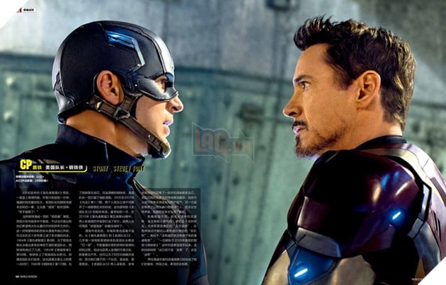 Iron Man và Captain America được fan bình chọn là Cặp Đôi Hoàn Hảo của Marvel