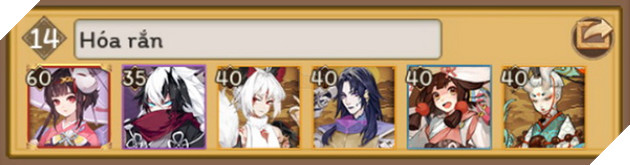 Âm Dương Sư: Hướng dẫn đội hình PvP với Bát Kỳ Đại Xà cực bá đạo rank cao 6