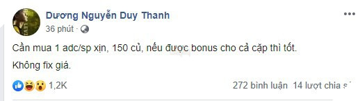 LMHT: Tinikun tìm mua cặp đôi Đường dưới giá 150 củ và bị fan troll không thương tiếc 2