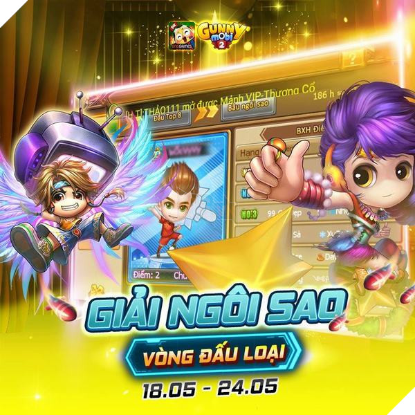 Giải đấu Ngôi Sao khuấy đảo mùa hè tại xứ Gà Vàng Gunny Mobi