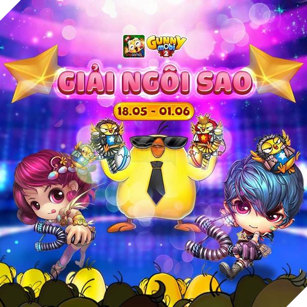 Giải đấu Ngôi Sao khuấy đảo mùa hè tại xứ Gà Vàng Gunny Mobi 2