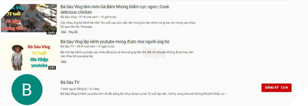 Ăn theo cơn sốt Bà Tân, giờ đây Youtube ngập tràn các cụ bà nông dân làm Vlog - Ảnh 2.