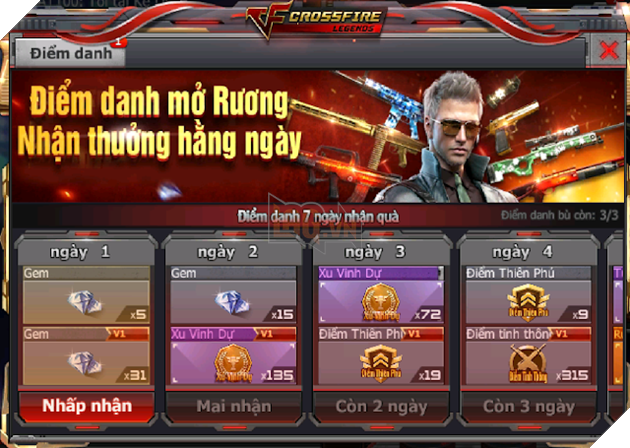 CrossFire Legends: Điểm danh nhận hòm đón chào Quốc Tế Thiếu Nhi cùng vô vàn GEM 