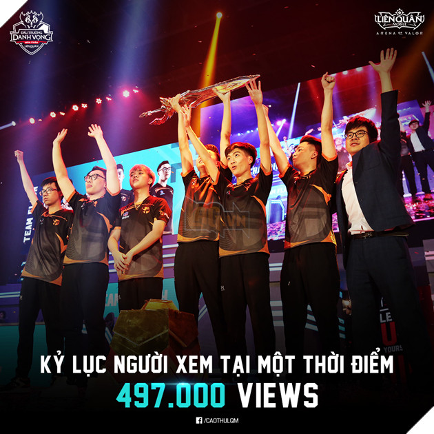 Chung kết Đấu trường Danh vọng Mùa xuân 2019 lập kỷ lục lịch sử của Esport Việt 5