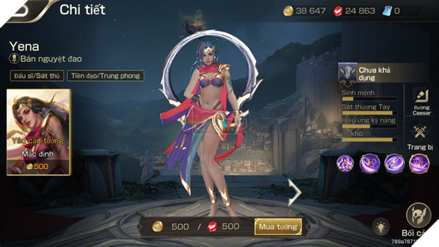 Liên Quân Mobile: Hướng dẫn Yena đi rừng và solo đường với trang bị và bảng ngọc mạnh nhất 3