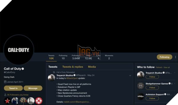 Toàn bộ mạng xã hội Call of Duty mất điện trước thềm E3 2019 2
