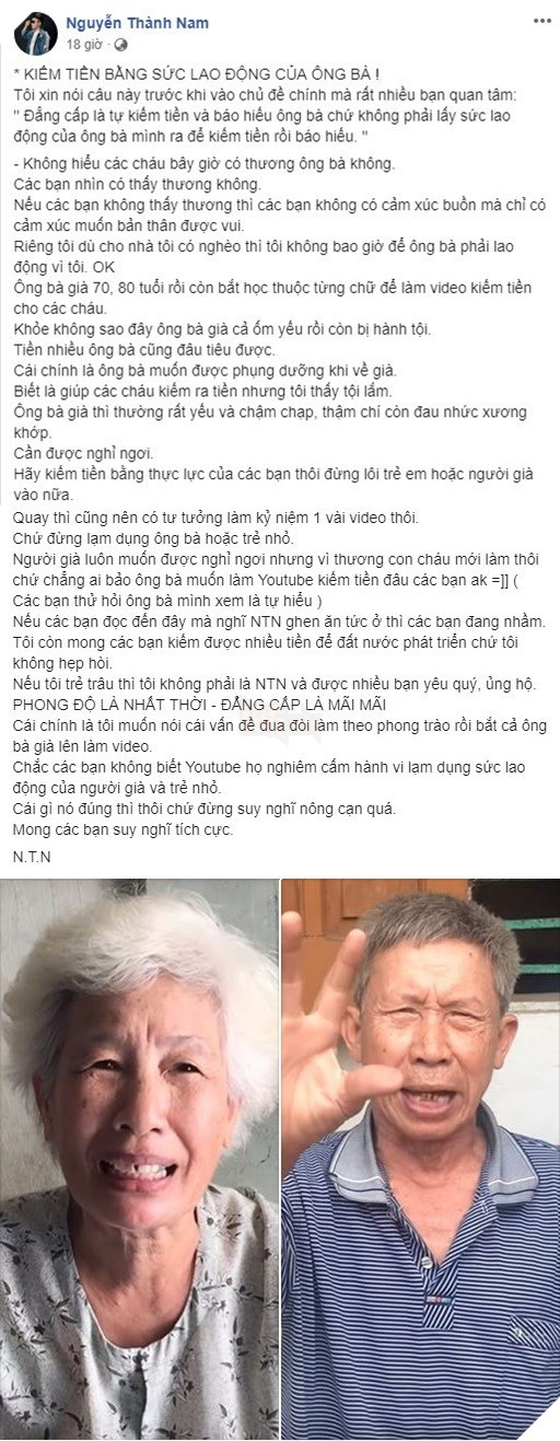 NTN lên tiếng đá xoáy trước trào lưu học theo Bà Tân Vlog: Đẳng cấp là phải tự kiếm tiền và báo hiếu ông bà - Ảnh 2.