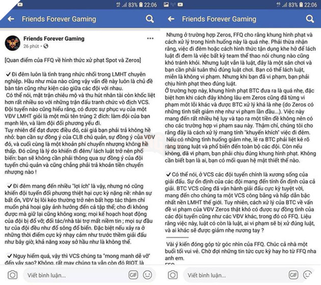 LMHT: Zeros bị phạt 6 trận, FFQ cho rằng ban tổ chức quá nương tay - Ảnh 1.