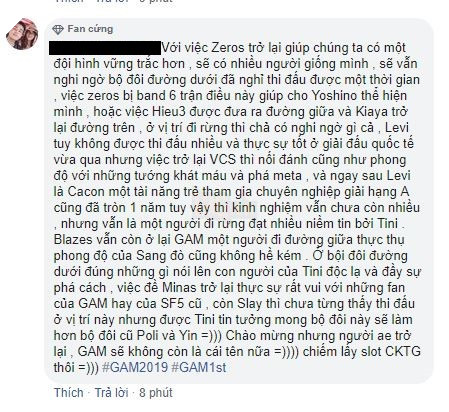 LMHT - GAM eSports công bố đội hình chính thức, Levi Đi rừng, Zeros đi top song kiếm hợp bích 3