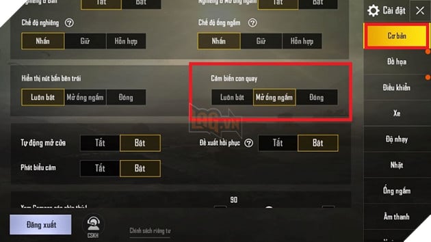 PUBG Mobile: Hướng dẫn cách ngắm bắn nhanh hơn với Gyroscope - Cảm Biến Con Quay 3