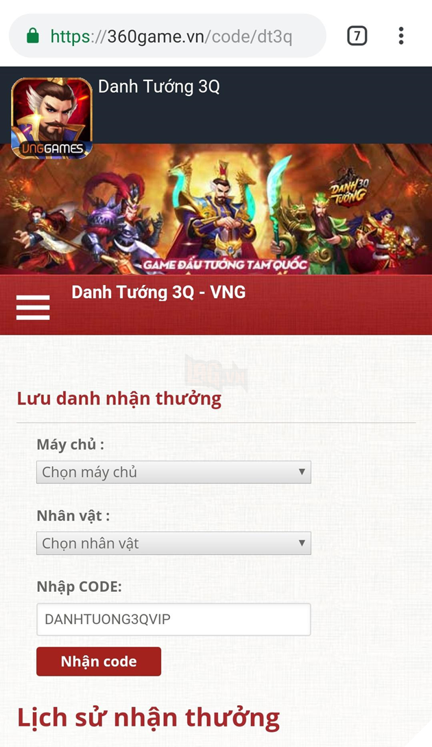 Danh Tướng 3Q - Tưng bừng ra mắt tặng hơn 200 Giftcode cho game thủ xưng bá giang hồ 4