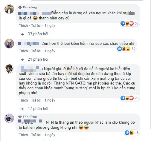 NTN bị chỉ trích dữ dội nhưng vẫn khẳng định quan điểm người già không nên làm Youtuber 3