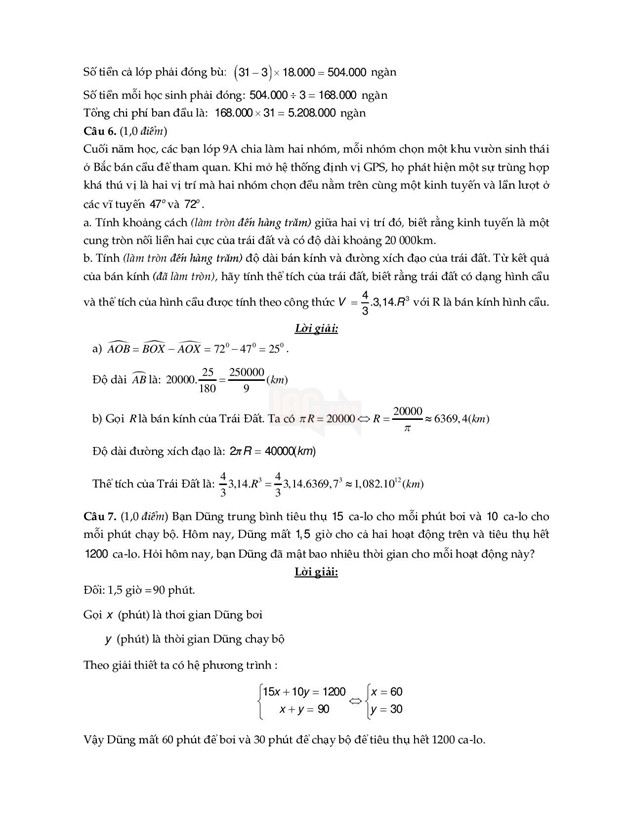 Đáp án môn Toán vào lớp 10 tại TP HCM năm 2019 - Ảnh 4.