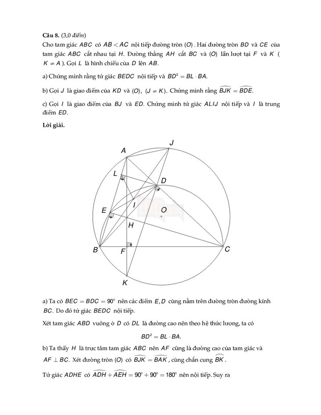 Đáp án môn Toán vào lớp 10 tại TP HCM năm 2019 - Ảnh 5.