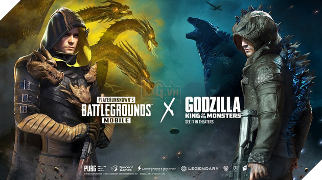 PUBG Mobile: Ra mắt trang phục mới được lấy ý tưởng từ Chúa tể Godzilla 