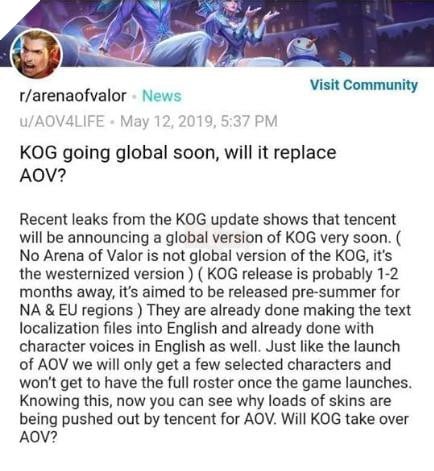 Vương Giả Vinh Diệu ra mắt phiên bản quốc tế, chinh phục thị trường phương Tây? 2