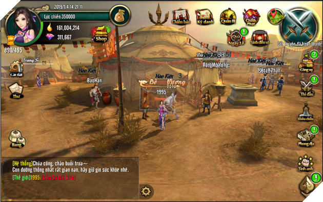 Chiến trường Chân Tam Quốc thêm rực lửa Giftcode với Big Update Quốc Chiến vào ngày 06/06