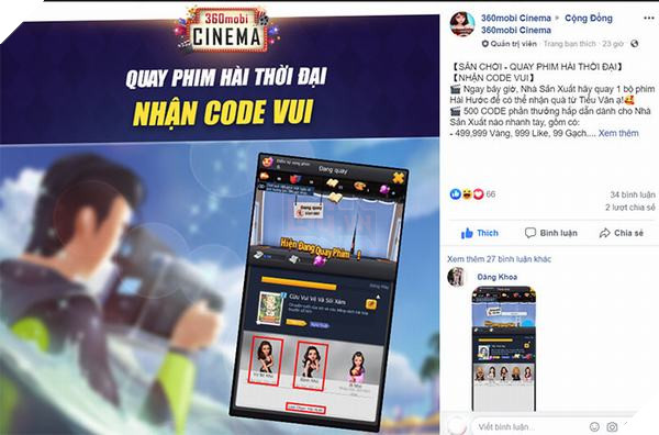 360mobi Cinema: Loạt sự kiện nóng hổi chăm sóc nhà sản xuất phim