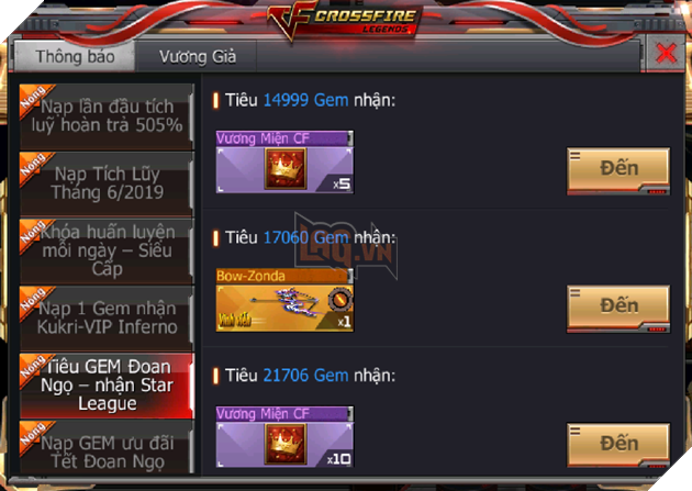 CrossFire Legends: Ưu đãi cực khủng nạp 1 được 3 nhân dịp Tết Đoan Ngọ 4