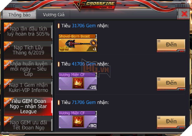 CrossFire Legends: Ưu đãi cực khủng nạp 1 được 3 nhân dịp Tết Đoan Ngọ 5