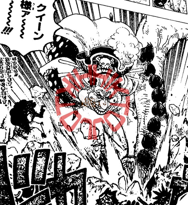 Spoiler Chinh Thức One Piece Chap 945 Big Mom 1 Phat Bay Mau Queen Trong Chớp Mắt