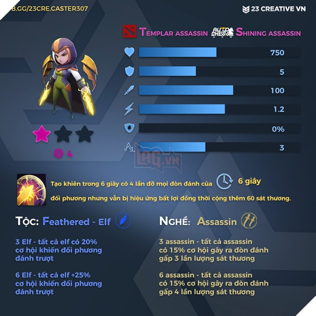 Auto Chess Mobile - Tổng hợp cách sử dụng kỹ năng của các tướng 4 vàng trong game 10