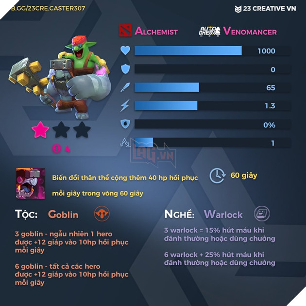 Auto Chess Mobile - Tổng hợp cách sử dụng kỹ năng của các tướng 4 vàng trong game 9
