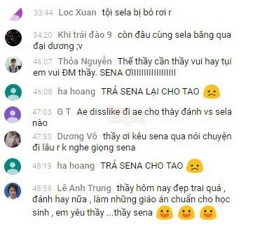 Quản lý của SBTC lên tiếng bác bỏ tin đồn về việc Sena bị cả một tập thể cô lập 2