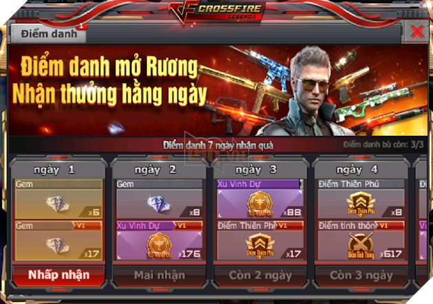 CrossFire Legends: Nạp 1 tặng 1 nhân dịp mùa giải Star League sắp khởi tranh