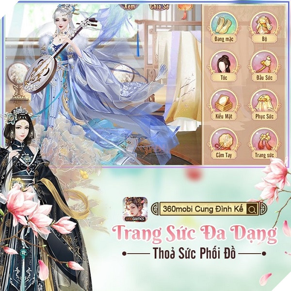 Thời trang đẹp không tì vết của 360mobi Cung Đình Kế 7