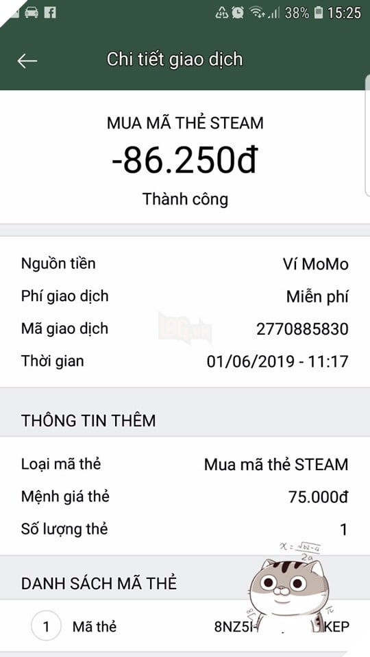 Dota Auto Chess: Hướng dẫn nạp tiền Steam Wallet mua Auto Chess Pass bằng ví Momo 3