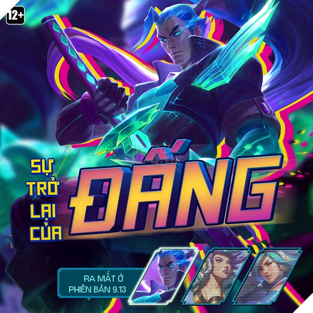 LMHT: Đấng Yasuo ra mắt skin Trùm Phụ mới chung với Qiyana và đối đầu với Caitlyn x Kai'sa