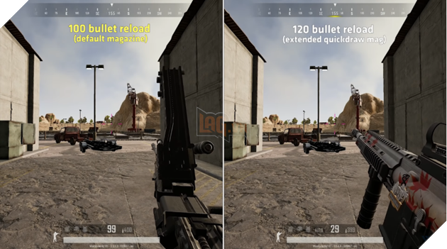PUBG: So sánh 2 khẩu súng M249 và M416 2