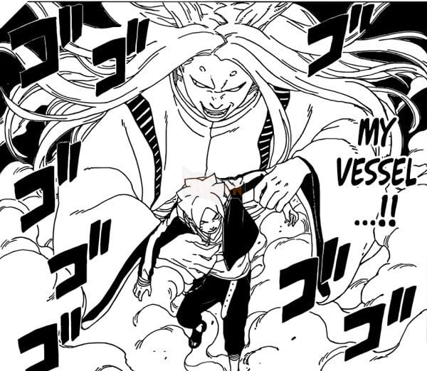 Boruto: Tim hiểu về Jigen, kẻ mang sức mạnh khổng lồ và coi Thập Vĩ như thú cưng 4