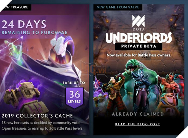 Dota Underlords chính thức cho người chơi bản thử nghiệm nếu như bạn đã có Battle Pass 2