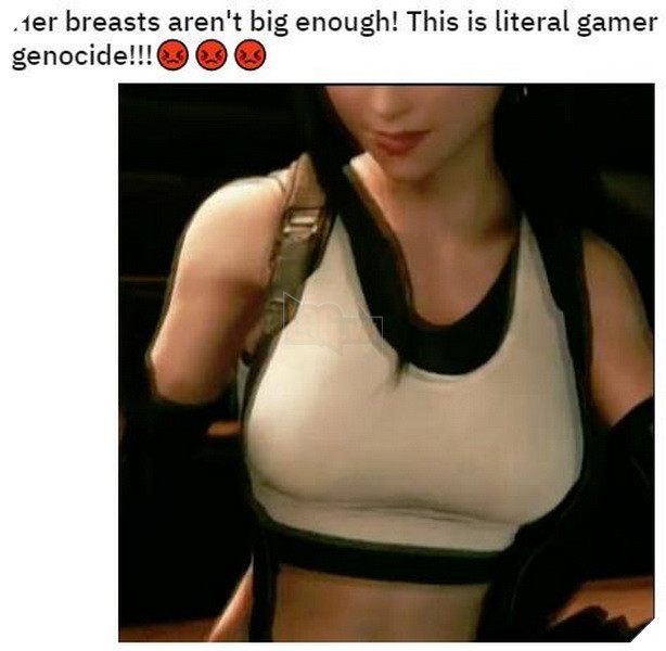Meme Vòng ngực Tifa là gì và có nguồn gốc cũng như ý nghĩa như thế nào trong Final Fantasy 7 2