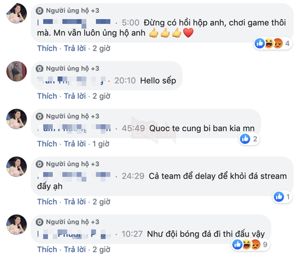 Nam Blue vÃ  cáº£ loáº¡t hot streamer bá» khÃ³a tÃ i khoáº£n ngay trong tráº­n showmatch - áº¢nh 6.