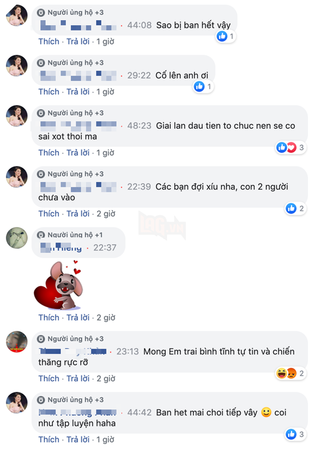 Nam Blue vÃ  cáº£ loáº¡t hot streamer bá» khÃ³a tÃ i khoáº£n ngay trong tráº­n showmatch - áº¢nh 7.