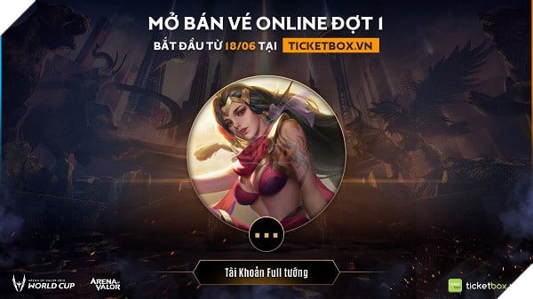 Mở bán vé online đợt 1 Vòng chung kết Giải quốc tế AWC 2019