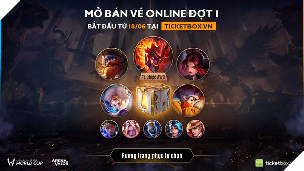 Mở bán vé online đợt 1 Vòng chung kết Giải quốc tế AWC 2019 2