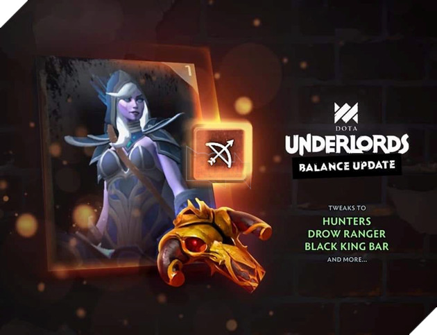Dota Underlords - Cập nhật ngày 18 tháng 6, nerf nhẹ Hunter Alliance vì quá bá