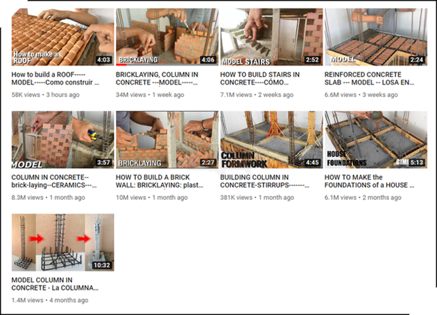 Xuất hiện kênh Youtube độc lạ, chỉ cần xây nhà mini mà kiếm về cả chục triệu view 4