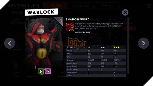 Dota Underlords: Hướng dẫn lối chơi Orge Magi hiến tế Bloodbound cực mạnh cùng Warlock 5